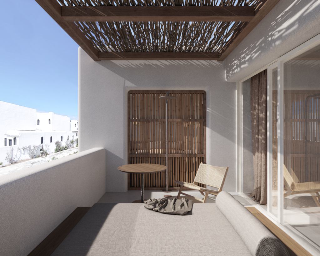 Render de proyecto de casa de verano